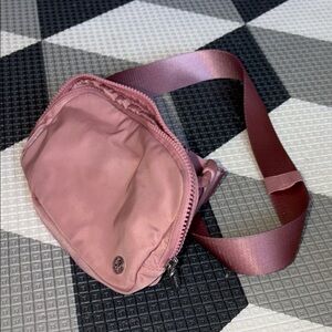 Lululemon Everywhere Belt Pink Pastel Belt crossbody bag
